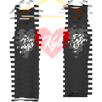 I Love Kylie Heart Nombre Personalizado Kylie In Mangas Camiseta sin mangas - Regaloses