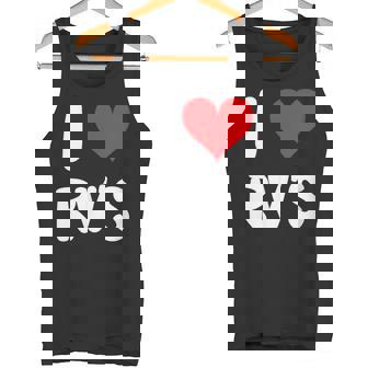 I Love Rv のレクリエーションビークル キャンプ キャンピングカー 旅行 旅行 タンクトップ - Kawaiitshirt