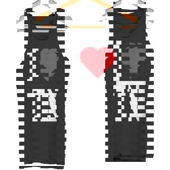 I Love Tennessee Tn Throwback Classic タンクトップ - Kawaiitshirt