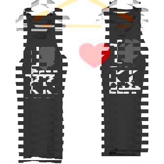 I Love ハート Kk タンクトップ - Kawaiitshirt