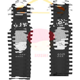 I Loveushi I Loveushi Japan Food 巻にぎり魚 タンクトップ - Kawaiitshirt