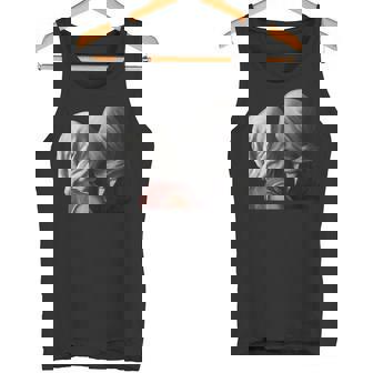 Magritteによるthe Lovers Painting タンクトップ - Kawaiitshirt