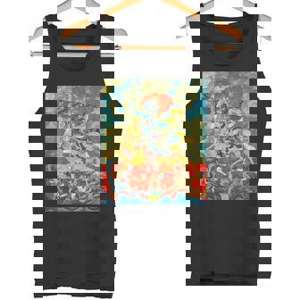 Magzor Gyalmo チベット仏教 タンカ 曼荼羅 仏教 タンクトップ - Kawaiitshirt