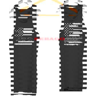 Maine Drapeau Américainebago Usaouvenir Patriotique Débardeur e - Cadeauxyz