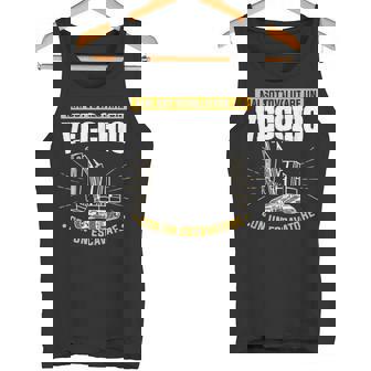 Maiottovalutare Unecchio Con Un Escavatore Canotta - Novitaregali