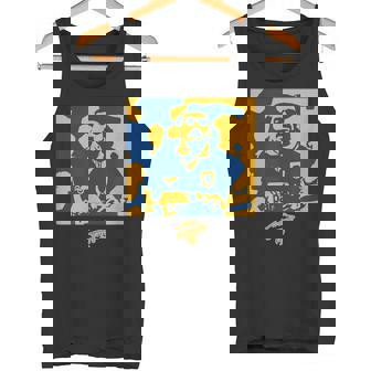 Maradona Boca 1995 ペイント タンクトップ - Kawaiitshirt