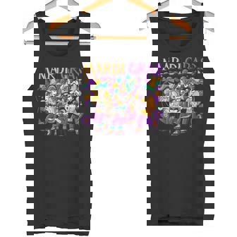 Mardi Gras ビデオゲームコントローラー シェア スチームフレンズ タンクトップ - Kawaiitshirt