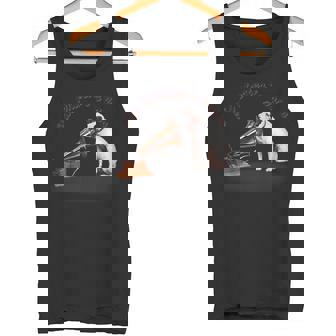 His Master'soice Rca ビクター ニッパー 犬 タンクトップ - Kawaiitshirt