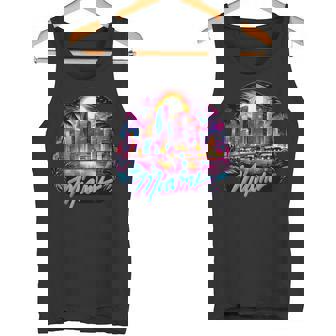Miami City Hommes Florideibrant Coloréouvenir Miami Débardeur e - Cadeauxyz