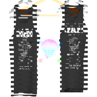 Miami Is Calling & I Must Go Illustration Graphic s タンクトップ - Kawaiitshirt