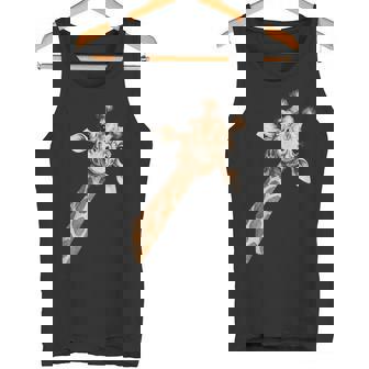 Mignonisage De Girafeouriante Drôle Dessin Animé Amoureux De Girafe Débardeur e - Cadeauxyz