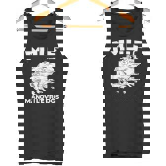 Milf-Man I Love Frogs Divertido Dicho Rana Amantes Anfibios Camiseta sin mangas - Regaloses