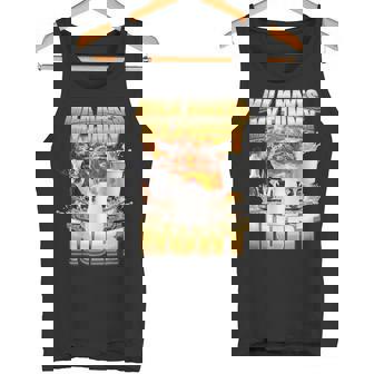 Milk Make My Tammy Hurt Cow Meme タンクトップ - Kawaiitshirt