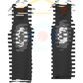 Mod Target ブルズアイ Uk Raf ラウンデルターゲット タンクトップ - Kawaiitshirt