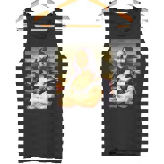 Mona Lisa Bodybuilding Mona Lisa Muscle Gym Workout タンクトップ - Kawaiitshirt