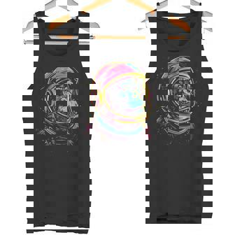 Mono Chimpancé Astronauta Diseño De Neón De Chimpancé Espacial Camiseta sin mangas - Regaloses