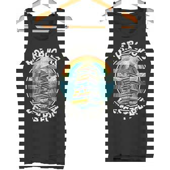 More Books Less People Book Lover Bookworm リーディングブック タンクトップ - Kawaiitshirt