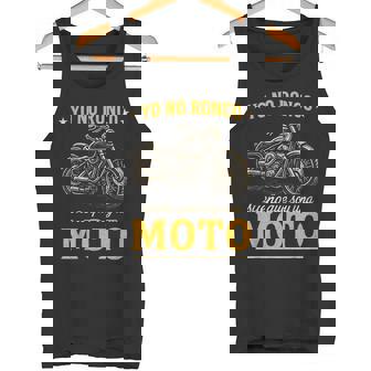 Moto Clásica Yo No Roncoueño Queoy Motero Biker Regalo Camiseta sin mangas - Regaloses