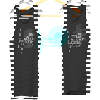 Music Is My Life Quote テクノハウス ダブ ステップ トランスハウス タンクトップ - Kawaiitshirt