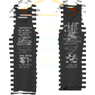 Nacido En 1975 Muscle Car 50 Cumpleaños Camiseta sin mangas - Regaloses