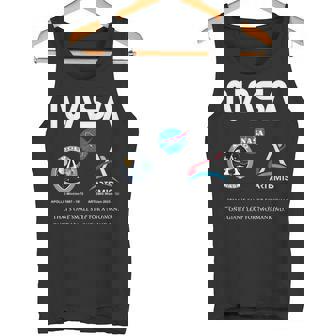 Nasa アポロ アルテミス ミッション ワーム バッジ ロゴ タンクトップ - Kawaiitshirt