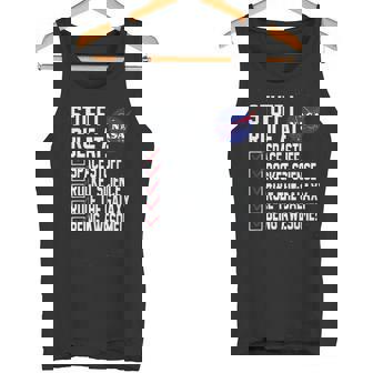 Nasatuff I Rule At List Tank Top - Seseable