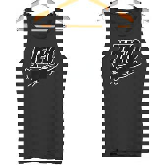 Neko 猫 ねこ《パロディ ブランド ロゴ》【変なtシャツ屋さん】文字 面白い イラスト タンクトップ - Kawaiitshirt