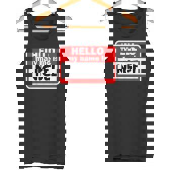 Nigel Hello Hi My Name Is Name On Custom Camiseta sin mangas - Regaloses