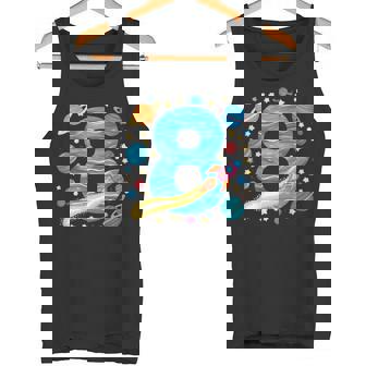 Niños 8 Cumpleaños Niño 8 Años Planeta Espacio Cumpleaños Camiseta sin mangas - Regaloses