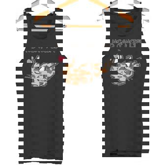 No Cat No Life サビ猫ver 猫好き かわいい タンクトップ - Kawaiitshirt