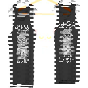 No Me Da Laida Gato Hombre Divertida Graciosa Ropa Camiseta sin mangas - Regaloses