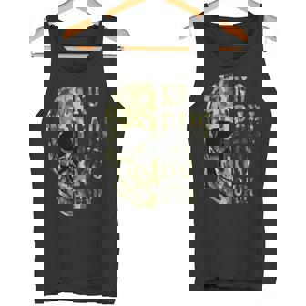 No Pain No Gain- メンズ スカル マインドセット モチベーションジム タンクトップ - Kawaiitshirt