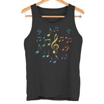 Notes De Musique – Cadeaux De Musicien Instrument De Musique Notes De Musique Débardeur e - Cadeauxyz