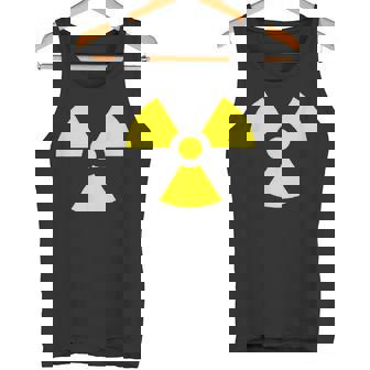 Nuclear 警告 放射線 危険 サイン 放射線活動 タンクトップ - Kawaiitshirt