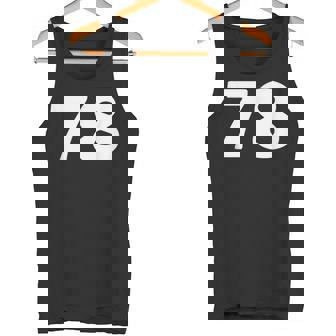 Number 78 、Eventy-8 ジャージ スポーツ 誕生日 タンクトップ - Kawaiitshirt