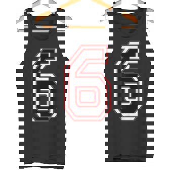 Number Numero 6 6番 タンクトップ - Kawaiitshirt
