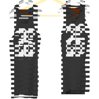 Numéro 26 Style Sportif Blanc Débardeur e - Cadeauxyz