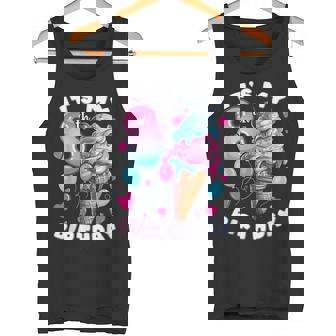 Octavo Cumpleaños Niña 8 Años Helado Número 8 Camiseta sin mangas - Regaloses