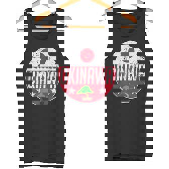 Okinawa Japanintage Flag Bonsai Tree Karateouvenir タンクトップ - Kawaiitshirt