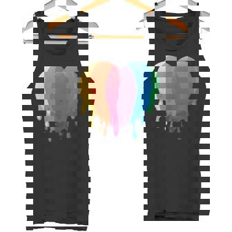 Orgullo Del Corazón Del Arco Iris Lgbtq Camiseta sin mangas - Regaloses