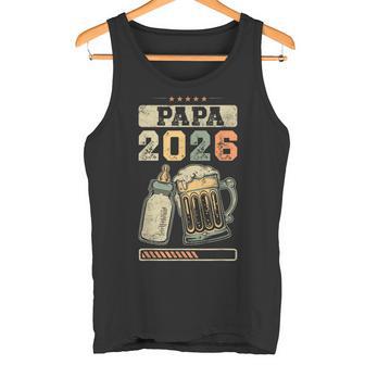Papa 2026 Anuncio De Nacimiento Futuro Papá Futuro Padre Camiseta sin mangas - Regaloses
