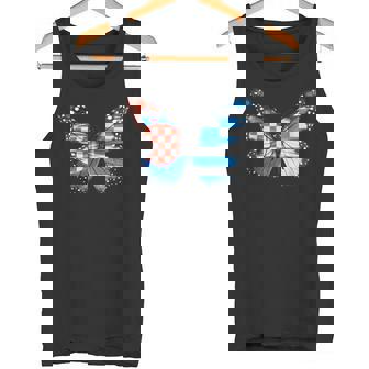 Papillon Drapeau Grec Croate Débardeur e - Cadeauxyz