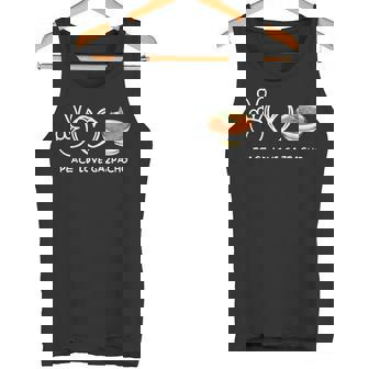 Peace Love Gazpacho Retro Gazpacho Amante De La Comida Camiseta sin mangas - Regaloses