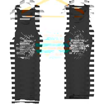 Peces De León Divertido León Peces Buceo Peces Amante Pesca In Mangas Camiseta sin mangas - Regaloses
