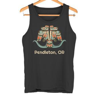 Pendleton Oregon Thunderbird Nw ネイティブアメリカン タンクトップ - Kawaiitshirt