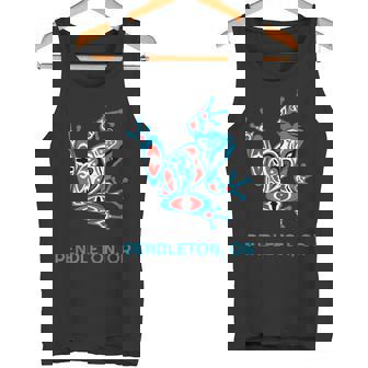 Pendleton オレゴンレッドブルフロッグ Pnw アート ネイティブアメリカン タンクトップ - Kawaiitshirt