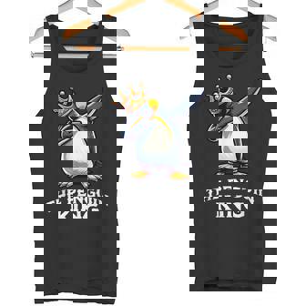 Penguin King Divertido Animal Para Amantes De Los Pingüinos Camiseta sin mangas - Regaloses