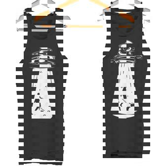 Perro Caminando Alien Espacio Ovni Alien In Mangas Camiseta sin mangas - Regaloses