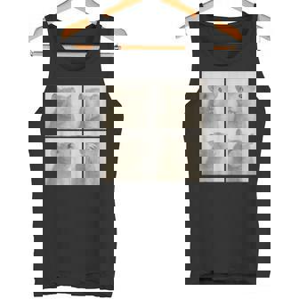 Photobooth おもしろ動物ネズミヴィンテージ自撮り写真撮影 タンクトップ - Kawaiitshirt