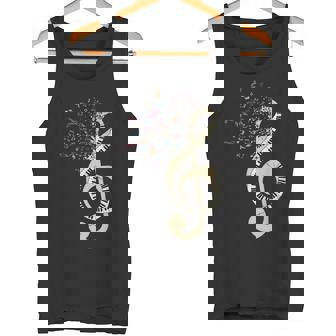 Pianist クラシカル楽器 ト音記号キーボード ピアノ タンクトップ - Kawaiitshirt